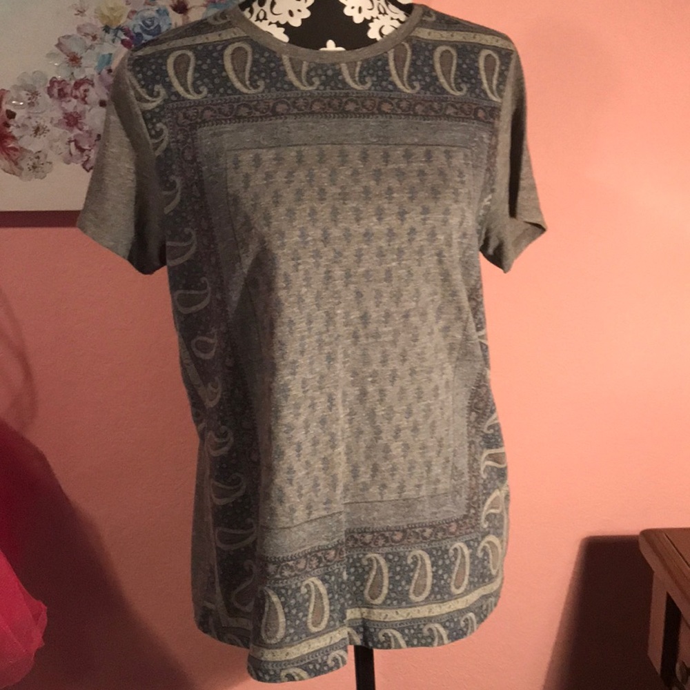 Lucky Brand bandanna print t-shirt